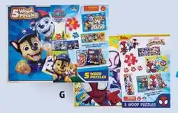 ALDI Licensed Wood Puzzles offer