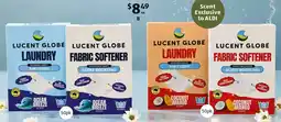ALDI Lucent Globe Laundry or Fabric Softener Sheets offer