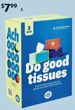 ALDI Who Gives A Crap Bamboo Facial Tissues offer