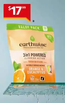 ALDI Earthwise Laundry Capsules offer