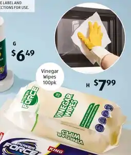 ALDI Vinegar Wipes offer