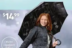 ALDI Inverted Umbrella Jumbo or No Drip Umbrella offer