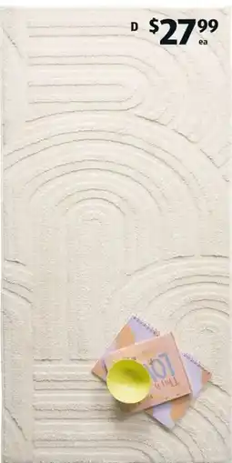 ALDI Soft Decorative Rug offer