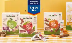 ALDI Mamia Fruit & Oat Bars offer
