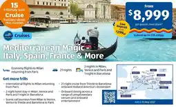ALDI Mediterranean Magic Italy Spain France & More offer