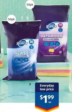 ALDI Power Force Household Wipes offer