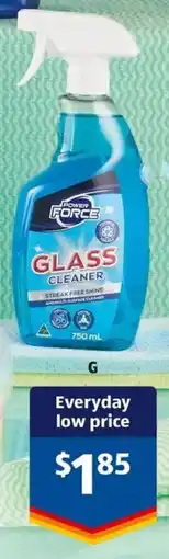 ALDI Power Force Glass Cleaner offer