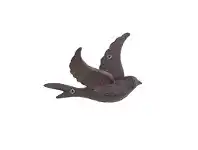 LivingStyles Cast Iron Flying Bird Wall Hook offer
