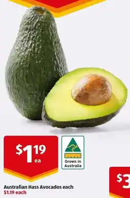 ALDI Australian Hass Avocados each offer