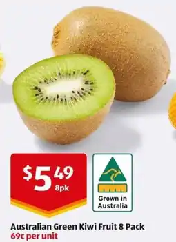 ALDI Australian Green Kiwi Fruit offer
