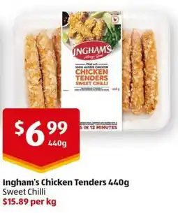 ALDI Inghams Chicken Tenders offer