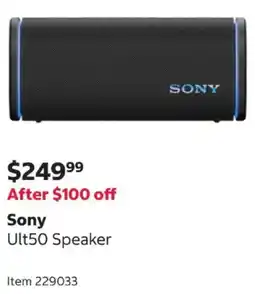 Costco Sony Ult50 Speaker offer
