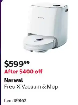 Costco Narwal Freo X Vacuum & Mop offer