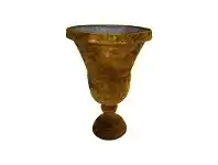 LivingStyles Fenella Velvet Metal Urn, Small offer