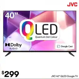 BIG W JVC 40" QLED Google TV offer