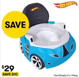 BIG W Hot Wheels 2 in 1 Potty offer