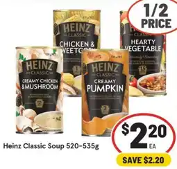 IGA Heinz Classic Soup offer