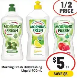 IGA Morning Fresh Dishwashing Liquid offer