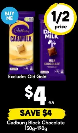 Drakes Cadbury Block Chocolate offer