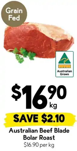 Drakes Australian Beef Blade Bolar Roast offer