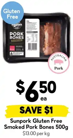 Drakes Sunpork Gluten Free Smoked Pork Bones offer