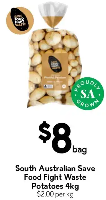 Drakes South Australian Save Food Fight Waste Potatoes offer