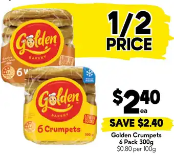 Drakes Golden Crumpets offer