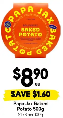Drakes Papa Jax Baked Potato offer