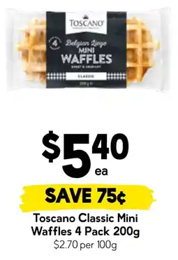 Drakes Toscano Classic Mini Waffles offer