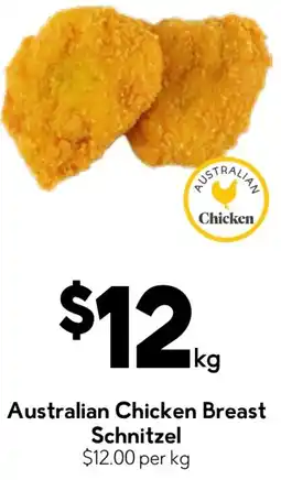 Drakes Australian Chicken Breast Schnitzel offer