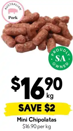 Drakes Mini Chipolatas offer