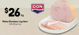 Drakes Melosi Boneless Leg Ham offer