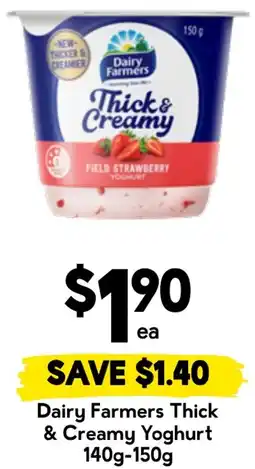 Drakes Dairy Farmers Thick & Creamy Yoghurt offer