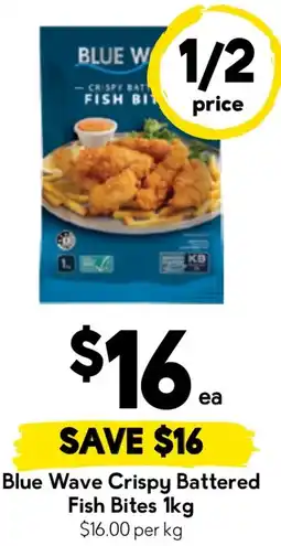 Drakes Blue Wave Crispy Battered Fish Bites offer