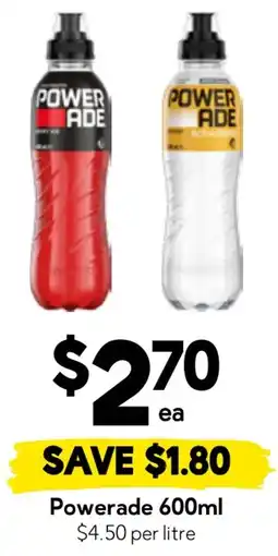 Drakes Powerade offer