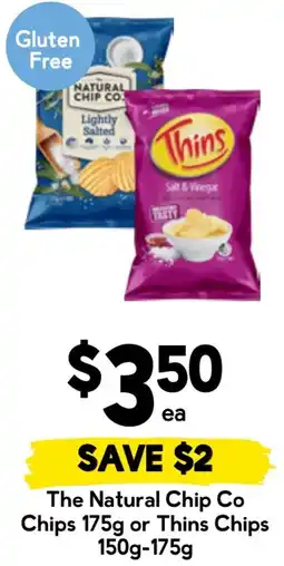 Drakes The Natural Chip Co Chips or Thins Chips offer