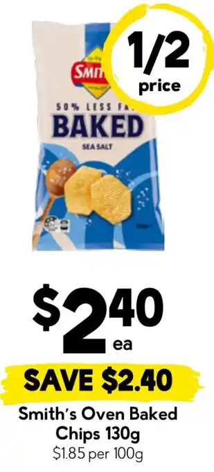 Drakes Smith's Oven Baked Chips offer