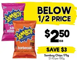 Drakes Samboy Chips offer