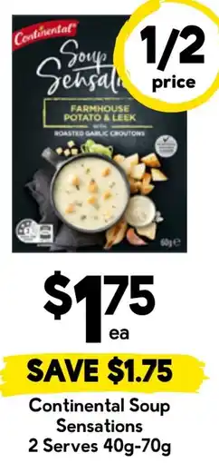 Drakes Continental Soup Sensations offer