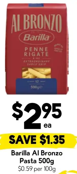 Drakes Barilla Al Bronzo Pasta offer