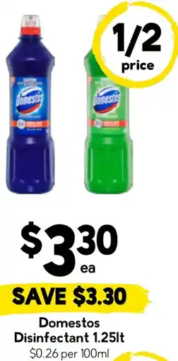 Drakes Domestos Disinfectant offer
