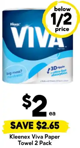 Drakes Kleenex Viva Paper Towel offer
