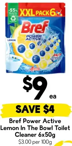 Drakes Bref Power Active Lemon In The Bowl Toilet Cleaner offer