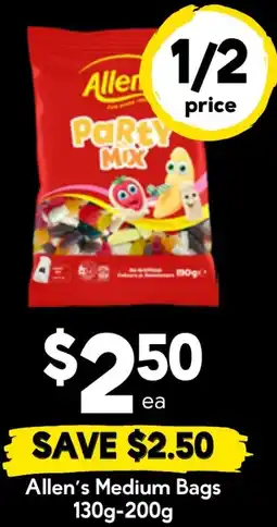 Drakes Allen's Medium Bags offer