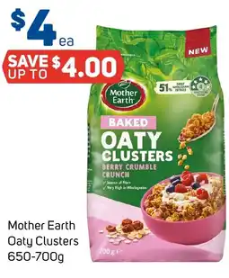 Foodland Mother Earth Oaty Clusters offer