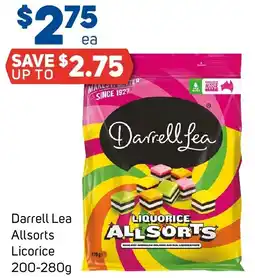 Foodland Darrell Lea Allsorts Licorice offer