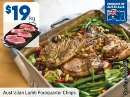 Foodland Australian Lamb Forequarter Chops offer