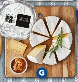 Foodland Maggie Beer Classic Camembert or Extra Creamy Brie offer