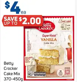 Foodland Betty Crocker Cake Mix offer