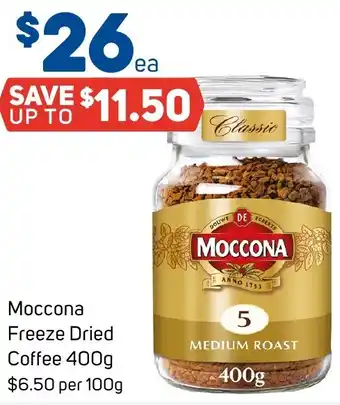 Foodland Moccona Freeze Dried Coffee offer